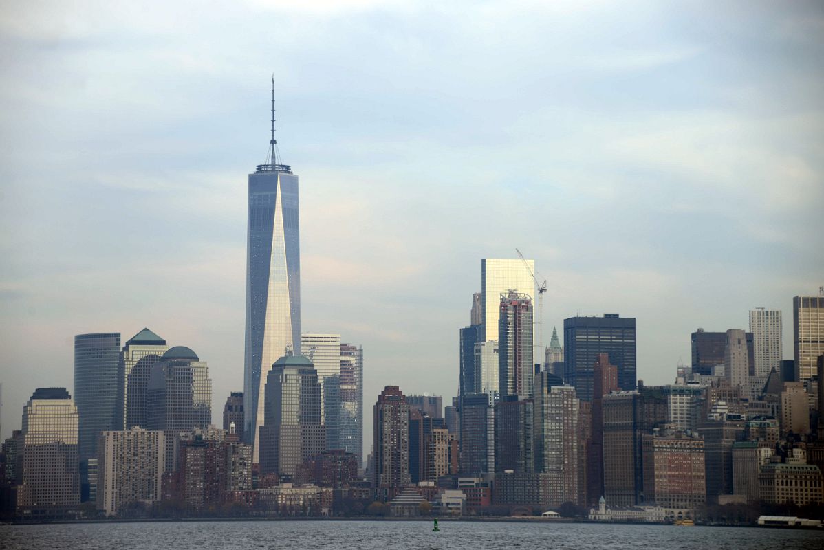 03-8 Brookfield Place, World Trade Center And Financial District From Statue Of Liberty Cruise Ship